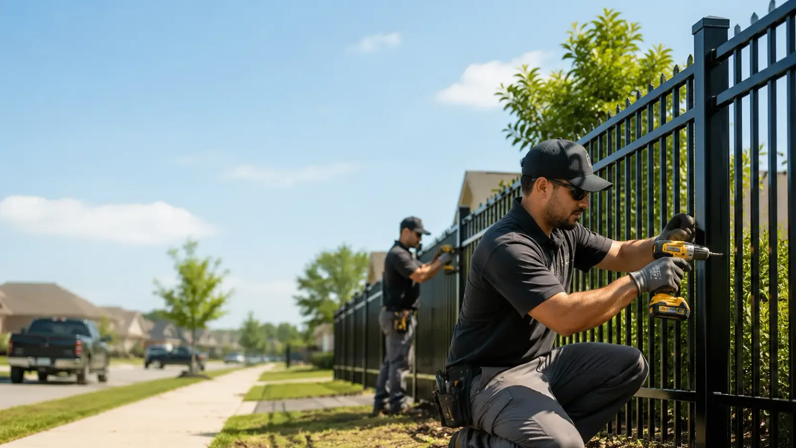 Metal Fence Installation in Forksville, PA